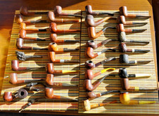 Vintage Lot of 36+ Estate Tobacco Smoking Pipes Arlington Medico Fischer Derby