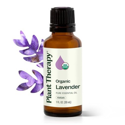 Plant Therapy Organic Lavender Essential Oil 100% Pure, USDA Certified Organi...