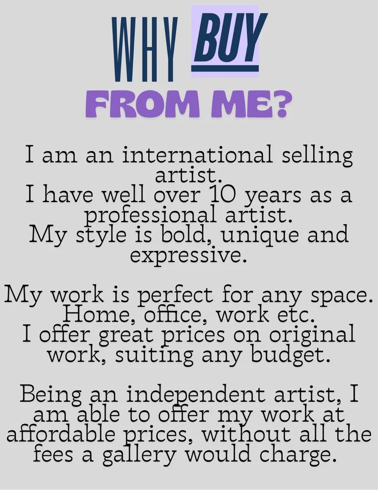 Basquiat Inspired Abstract Acrylic 12" X 16" Original Art Professional Art Paper - Image 4 of 4