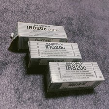 3 x Macophot IR820C 120mm Infrared B W Film Medium Format - EXPIRED 2005