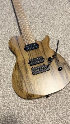 Kiesel SCB7 7弦ギター Kiesel SCB7 7-String Guitar, Black Limba, Satin Matte, Maple
