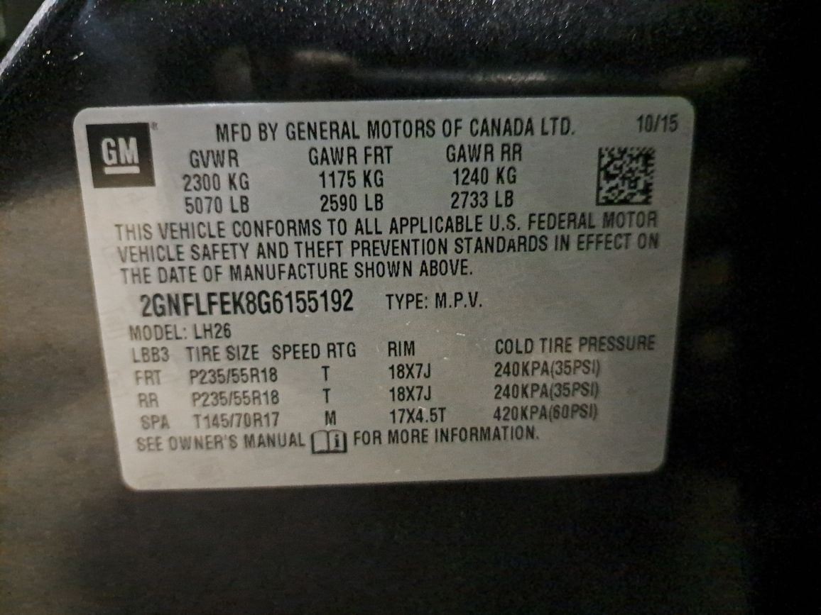 Amplifier 2016 Equinox Sku#4302585