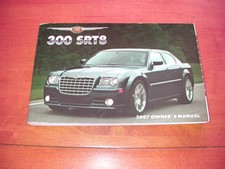 2007 CHRYSLER 300 SRT8 OWNER'S MANUAL BOOK ORIGINAL OEM VERY CLEAN HEMI V8 6.1