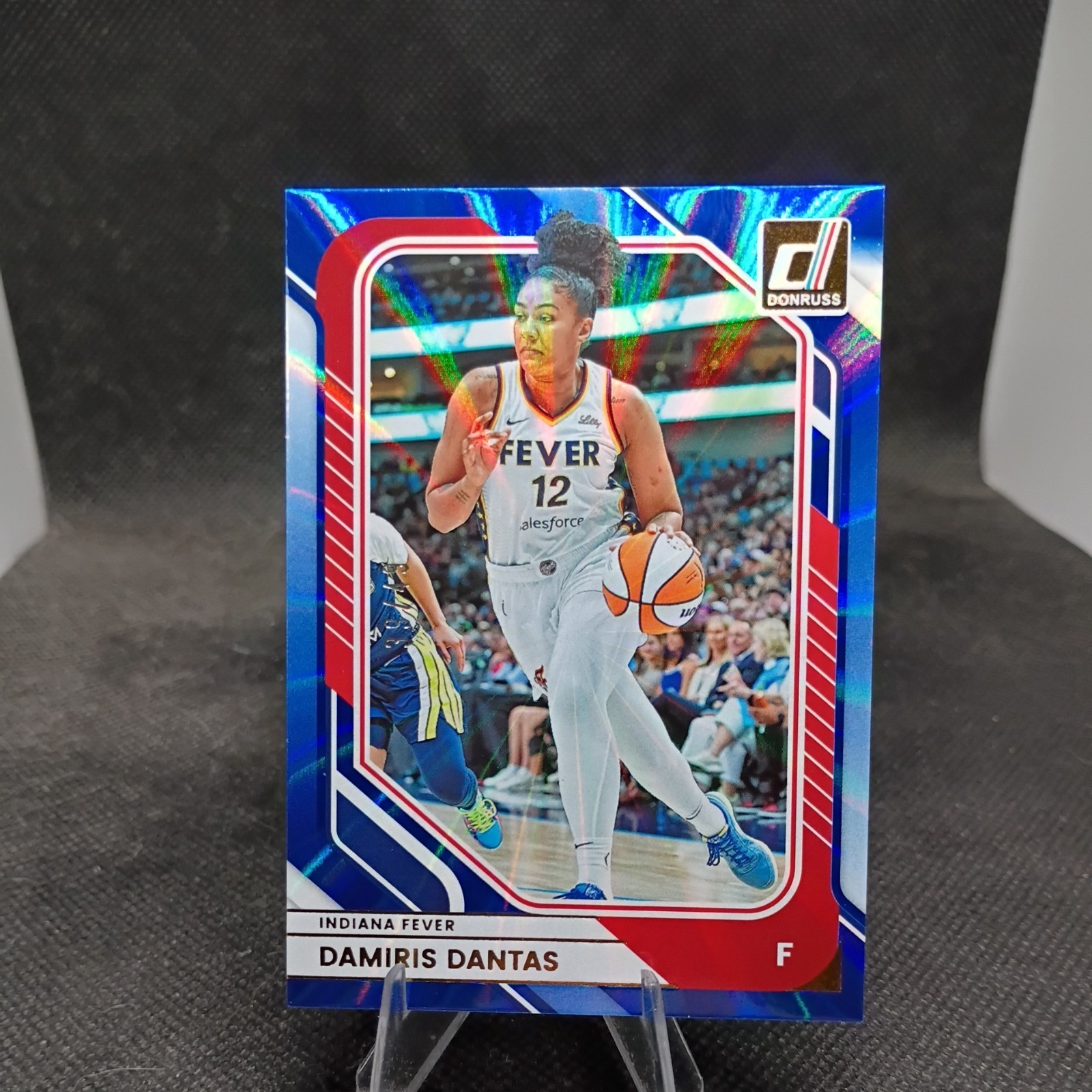 Damiris Dantas 2026 Panini Donruss WNBA Basketball #73 Blue Laser 39/49