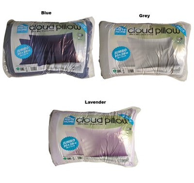HGTV 2-Pack Fun Extremely Soft & Cozy Cloud Bed Pillow, 20'' x 28''