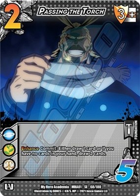 2X-Passing the Torch - Unlimited Edition-MHA01U-My Hero Academia - Unlimited Edi