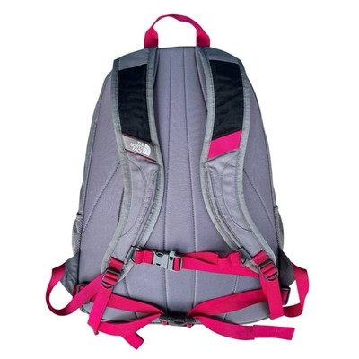 The North Face Jester II Flex Vent Backpack Gray Pink Hiking