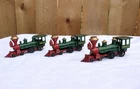 Matchbox Models of Yesteryear Y-13 Santa Fe Locomotive x3 Vintage Lesney DiecasT