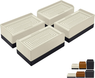 1.5 Inch Furniture Risers, Rectangle Adjustable Risers Blocks for Bed Sofa Table