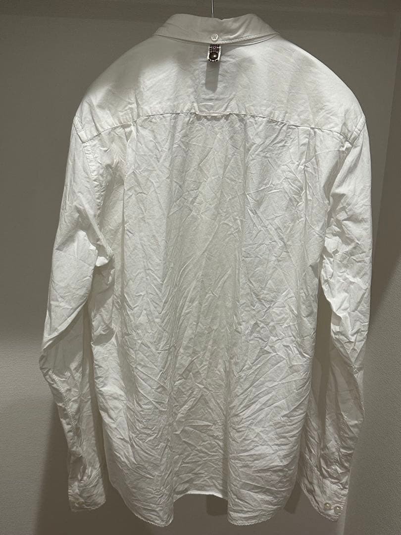 Visvim M size White Beaded Button-Down Shirt Spri… - image 7