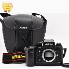 Nikon F4 Body MF-23 SLR 35mm Film Camera Black NEAR MINT w/case From JAPAN