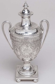Silver Aintree Railwaymen Chrysanthemum Society Members Challenge Cup 1946 53