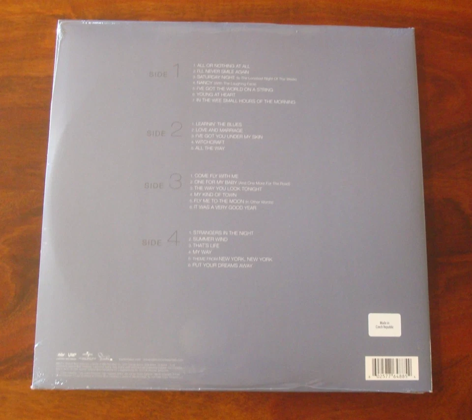 Frank Sinatra - Ultimate Sinatra. SEALED NEW Exclusive Colored Solid Blue DBL LP - Image 2 of 3