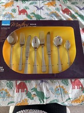 Amefa Masters Bead 44 Piece Set Stainless Steel Dining Cutlery Set New