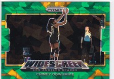 2022 Panini Prizm WNBA Widescreen SP FANATICS CRACKED ICE #14 Chiney Ogwumike