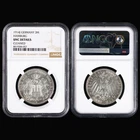 1914J GERMANY 3M HAMBURG NGC UNC DETAILS
