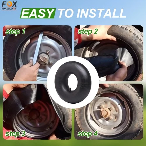 2 Inner Tubes 20X10.0-8 20x10.00-8 20x10-8 20x10x8 20/10-8 TR13 ATV Snow Blower - Picture 6 of 10