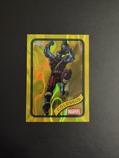 2025 Topps Chrome Marvel Colossus Yellow Lava Refractor #93