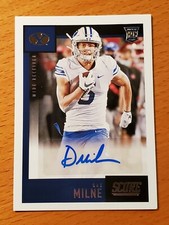 2021 Chronicles Draft Score Rookie Auto Dax Milne BYU Washington WR