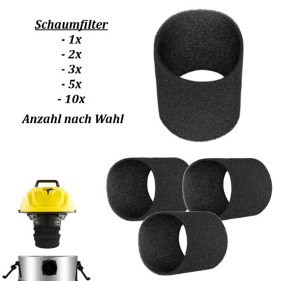 1x-10x Schaumfilter für Aqua Vac Multisystem 4000, 500i, 1000, 2000Plera