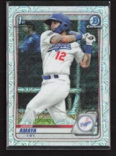 2020 Bowman #BCP-3 Jacob Amaya Chrome Prospects Mogo Refractor (V)