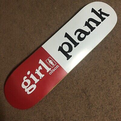 Girl Skateboards Alex Olson Plank Pretty Sweet Deck 8.375 Rare | eBay