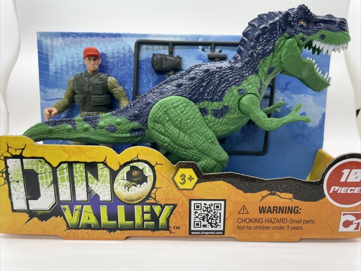 NEW 💥 Chap Mei Dino Valley Danger playset T-Rex, Action Figures