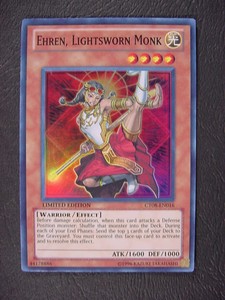 YUGIOH-CT08-EN016-EHREN-LIGHTSWORN-MONK-Limited-Ed-Super-Rare-Moderate-Play