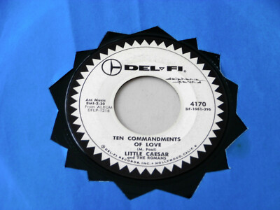 DOO WOP~ LITTLE CAESAR AND THE ROMANS~ TEN COMMANDMENTS OF LOVE~ C C RIDER