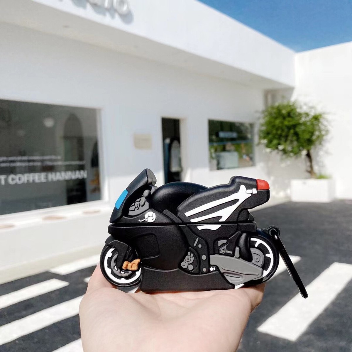 Motorcycle Silicone Case Cover for Beats Studio Buds Bluetooth