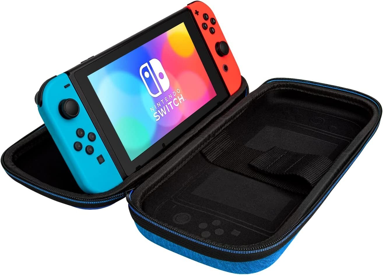 Pochette Switch antichoc Mario avec support de jeu intégré pour Switch Lite
