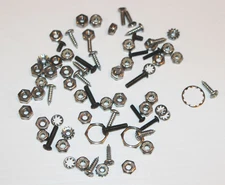 Lot of Screws Nuts Bolts Hardware - Picometrix Luna Thorlabs Fiber Optics NASA
