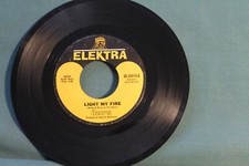 DOORS, THE---LIGHT MY FIRE  Rare Label45's 1967. TOP SONG 