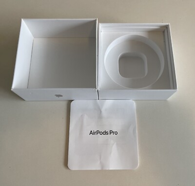 Apple Airpod Pro EMPTY BOX & Manual Original Genuine A2083 A2084