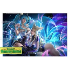 Art Poster Game Role Fox Girl Sona HD Art Painting 60x90cm Room Decor