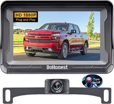 Backup Camera and Monitor Kit Car SUV UTV Night Vision Parking Reverse Rear View