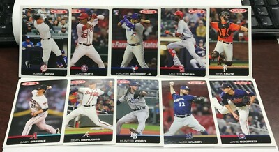 2019 Topps Total Baseball Welle 2 Set (100) W / Aaron Judge,Vladimir Guerrero Jr