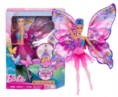 BARBIE BUTTERFLY BALLERINA DOLL magical transformation HXJ10 Mattel