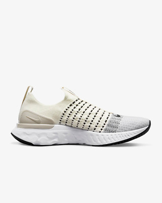 Nike React Phantom Run Flyknit 2 ''Sail Light Bone White''- Size US 7 Mens
