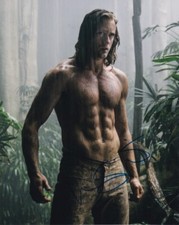 ALEXANDER SKARSGARD signed Autogramm 20x25cm LEGEND TARZAN in Person autograph