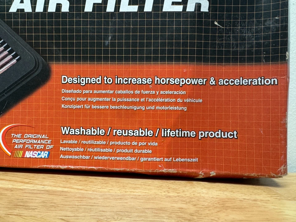 Filtro de admisión de aire de alto flujo K&N 33-2364 para Jeep Wrangler 2007-2017 - Par Foto 2 de 4