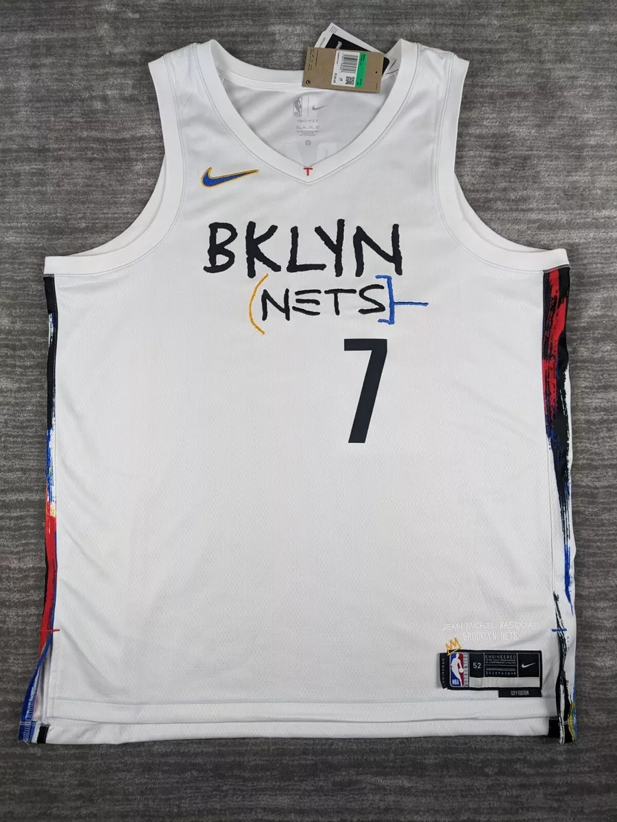 Nike Unisex Nike Kevin Durant White Brooklyn Nets Swingman Jersey -  Association Edition