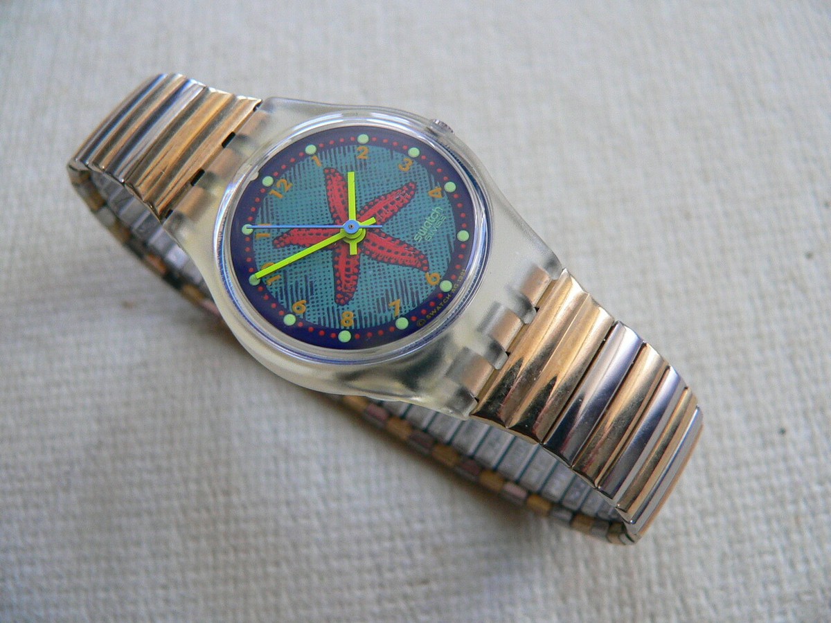 swatch パグ 1992 Swatch watch for Ladies Rising Star LK135 | eBay