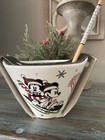 Disney Mickey And Minnie Mouse Christmas Holiday Ramen Bowl With Chopsticks