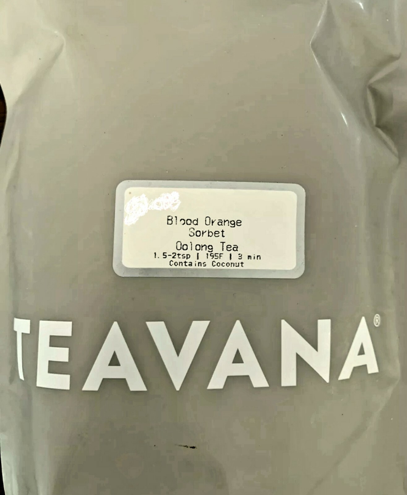 Vana Blood Orange Sorbet Loose Leaf Tea Sealed Bag🎄🤶
