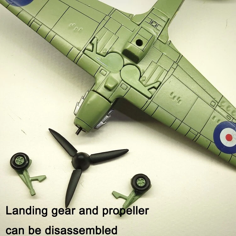 1:72 Alloy Diecast Military Model RAF World War II Hawker Hurricane MK.I Fighter - Image 4 of 4