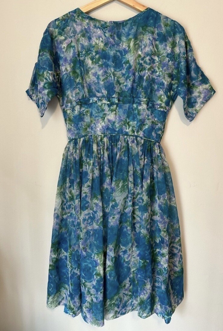 knee length dresses for ladies 19th century jacobian floral patched tiered dress xs,s,m,l – garygraham422 main image 0