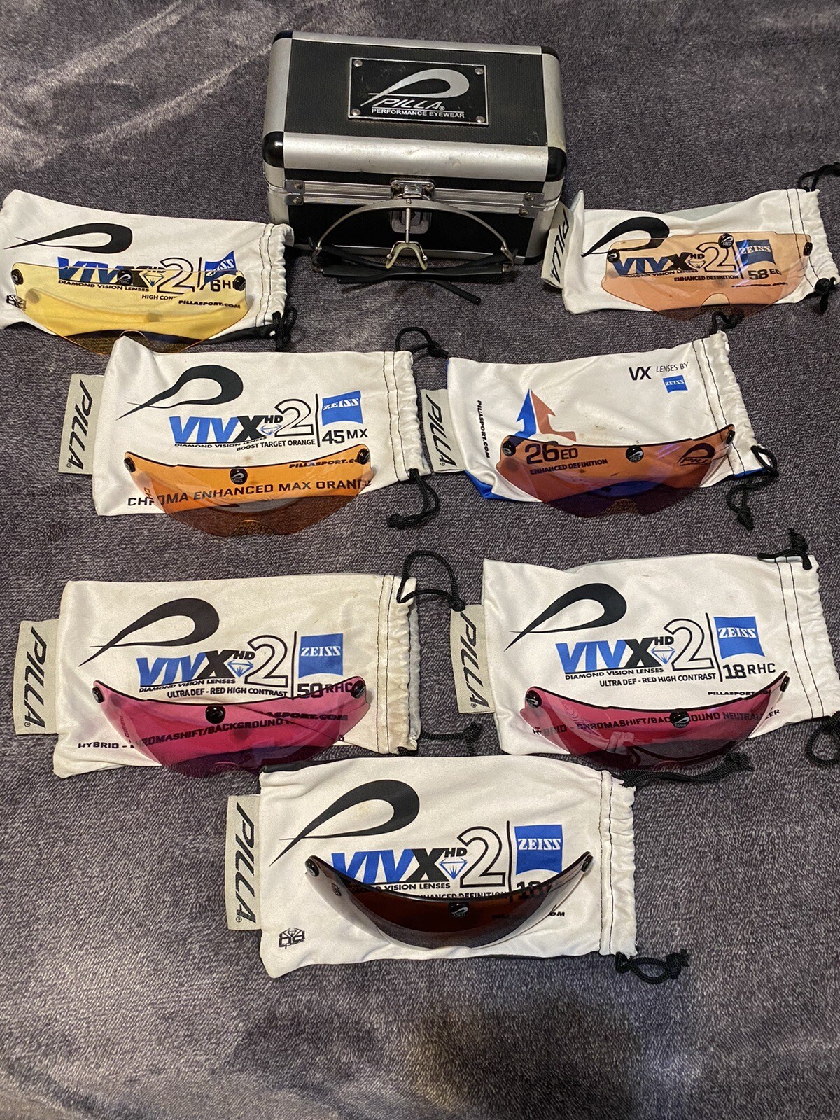 Pilla Panther X6 With Post Performance Eyewear Zeiss Shooting Lenses