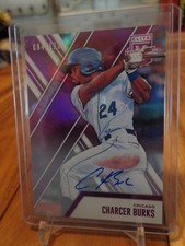 2017 ELITE EXTRA EDITION CHARCER BURKS PURPLE AUTO /100 ! CUBS !