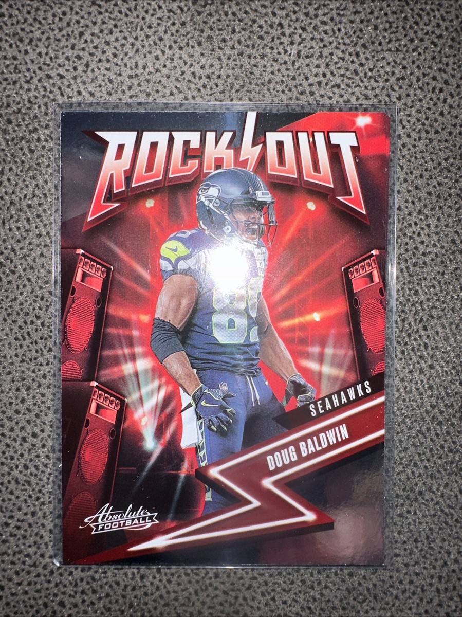 Doug Baldwin 2023 Panini Absolute Football Rock Out Insert #10